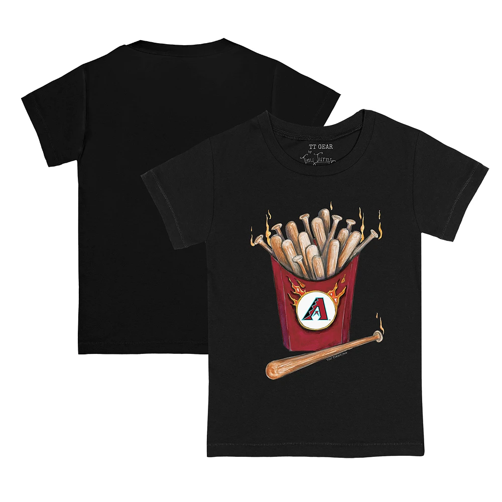 Youth Tiny Turnip Black Arizona Diamondbacks Hot Bats T-Shirt