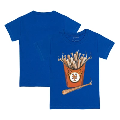 Youth Tiny Turnip Royal New York Mets Hot Bats T-Shirt