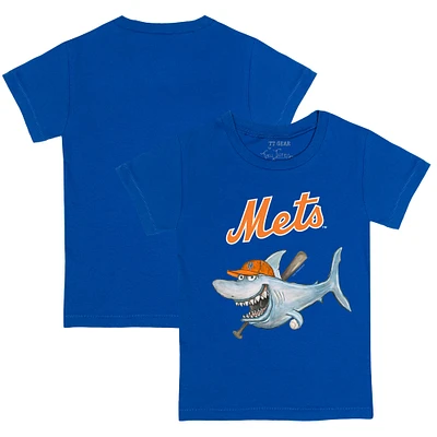 Youth Tiny Turnip Royal New York Mets Shark T-Shirt