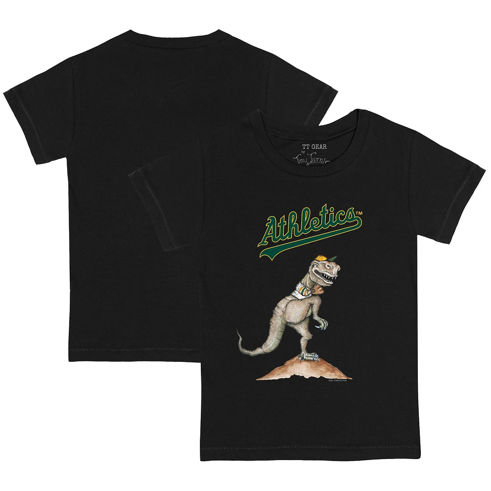 Youth Tiny Turnip Black Athletics TT Rex T-Shirt