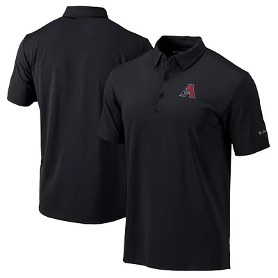 Men's Columbia Black Arizona Diamondbacks Omni-Wick Drive Polo