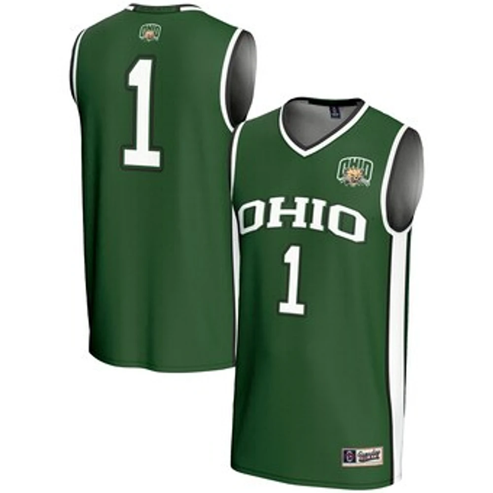 Youth GameDay Greats #1 Green Ohio Bobcats Lightweight Basketball Jersey