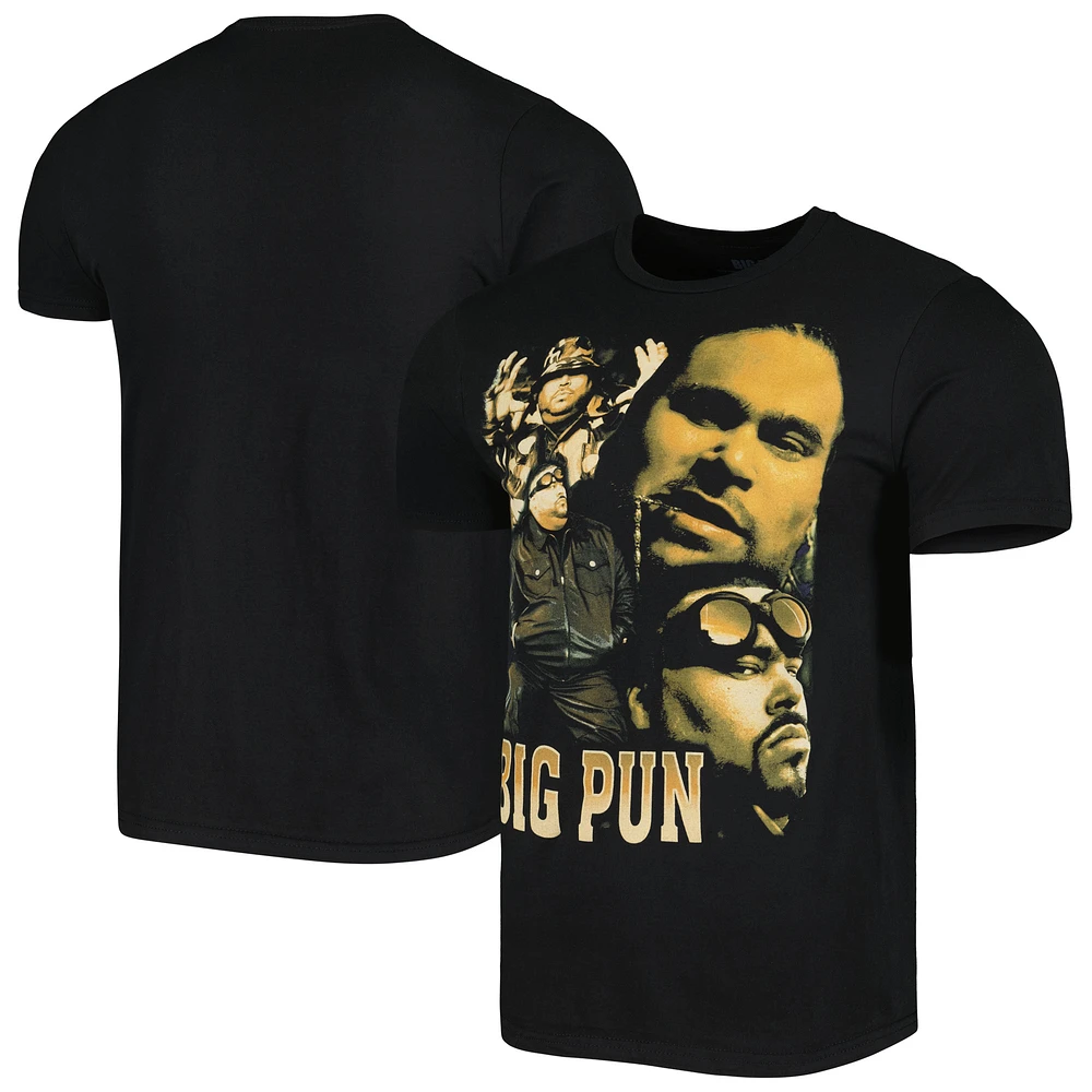 Unisex Black Big Pun Graphic T-Shirt