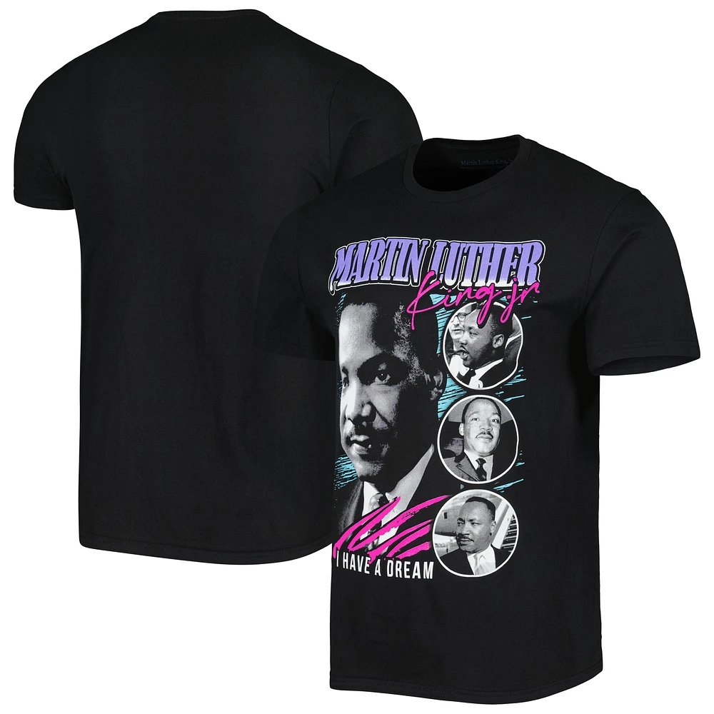 Unisex Black Martin Luther King Jr. Graphic T-Shirt