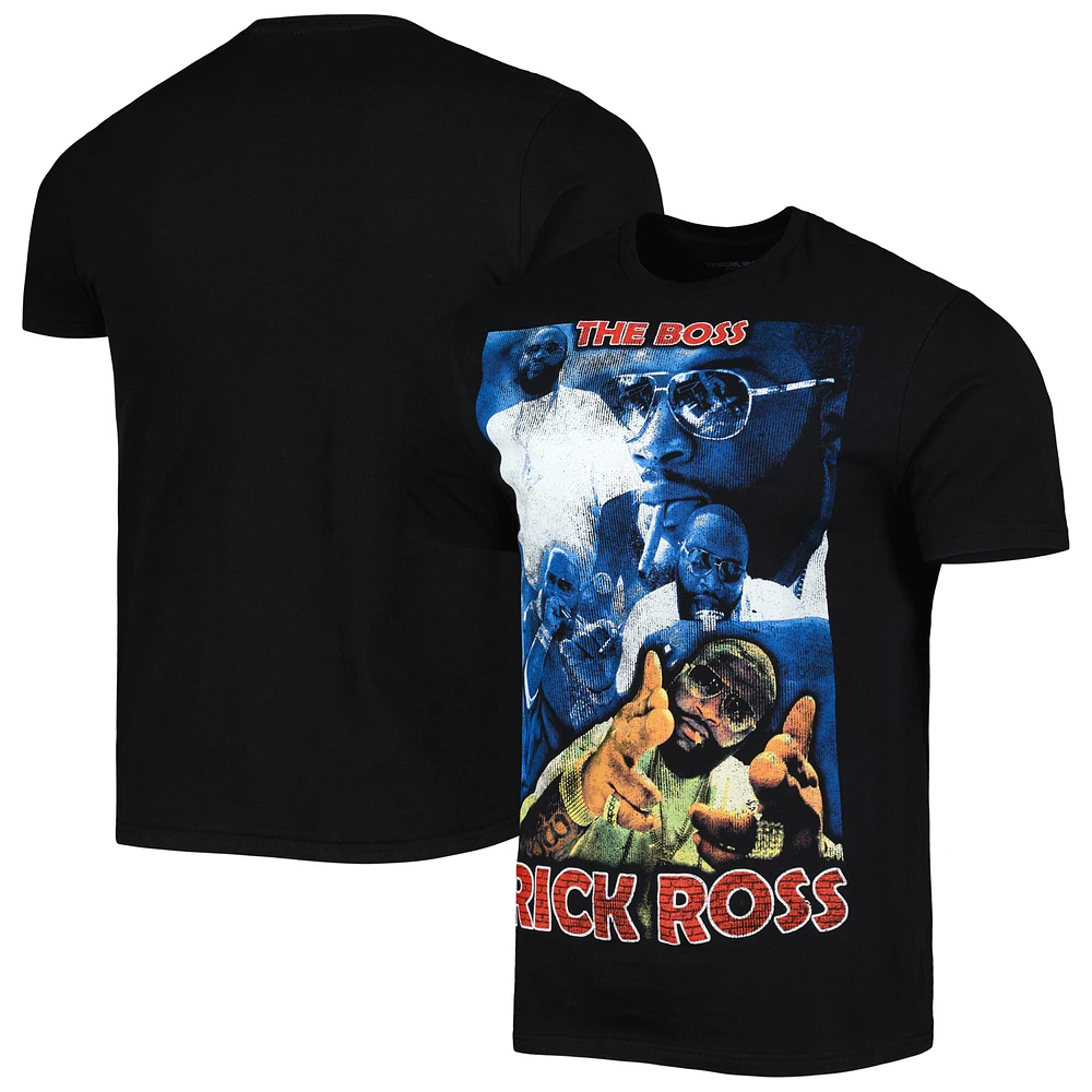Unisex Black Rick Ross Graphic T-Shirt
