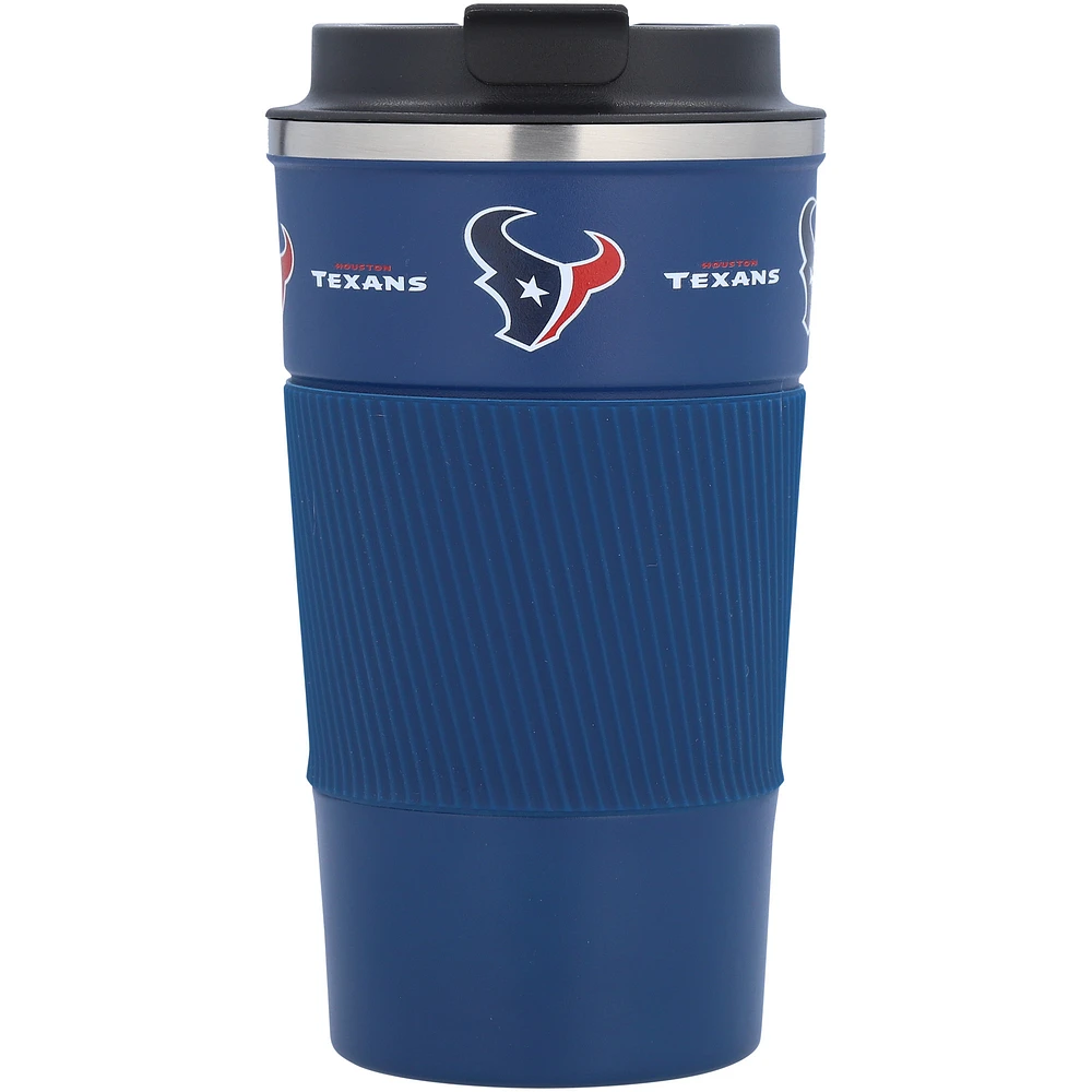 Houston Texans 18oz Coffee Tumbler with Silicone Grip