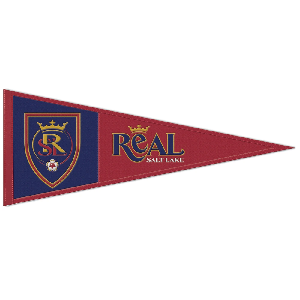 WinCraft Real Salt Lake 13" x 32" Wool Primary Logo Pennant