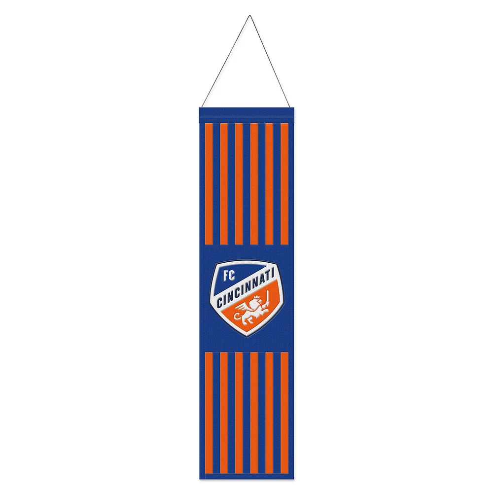 WinCraft FC Cincinnati Wool Primary Logo Banner