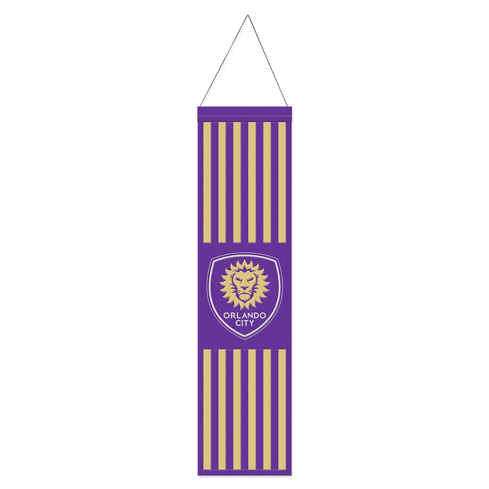 WinCraft Orlando City SC Wool Primary Logo Banner