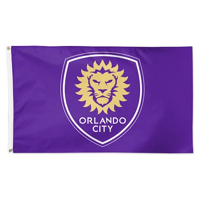 WinCraft Orlando City SC 3' x 5' Team Single-Sided Flag