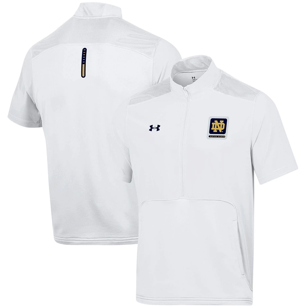 Men's Under Armour Notre Dame Fighting Irish Motivate Half-Zip Jacket
