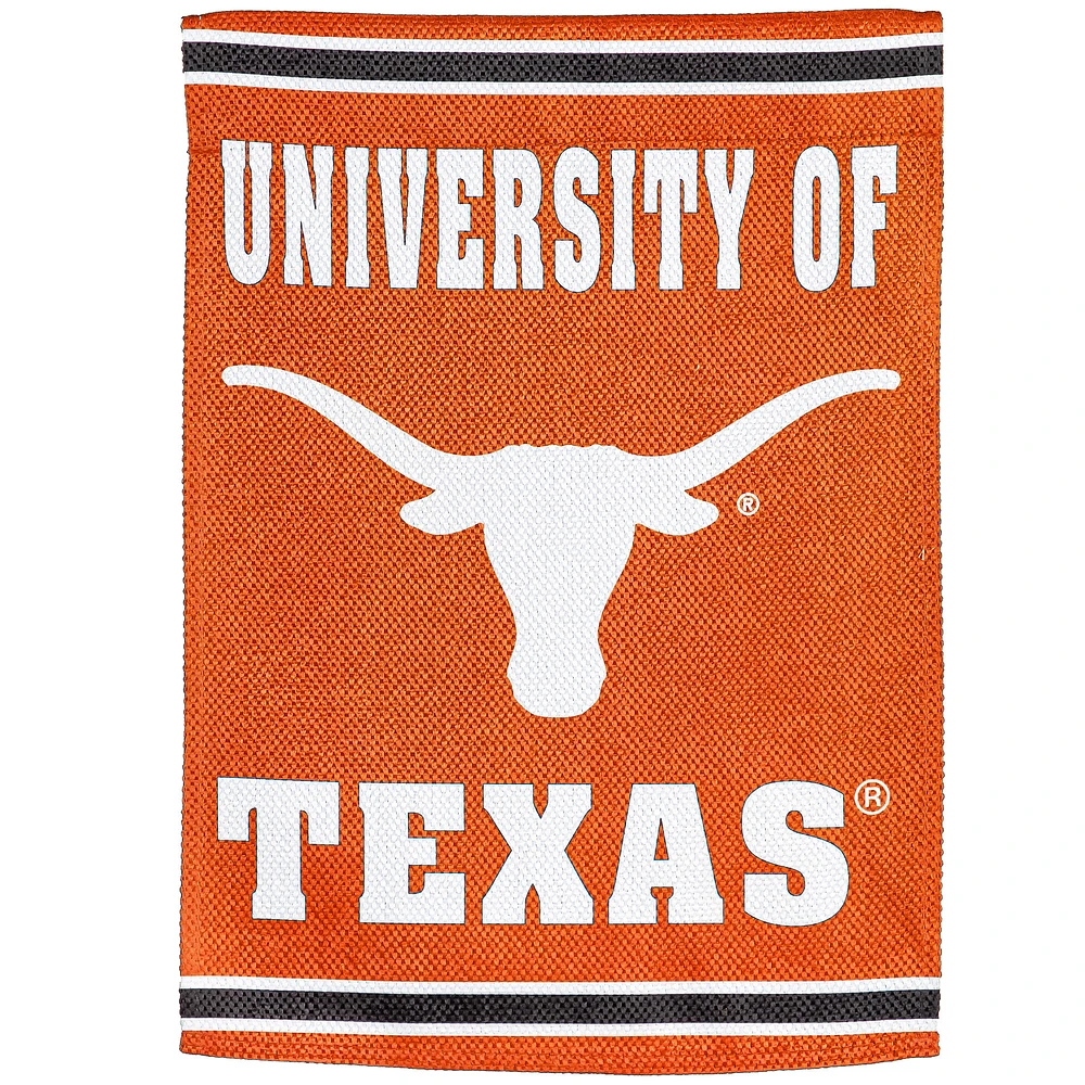 Texas Longhorns 28" x 44" Double-Sided Embossed Suede House Flag