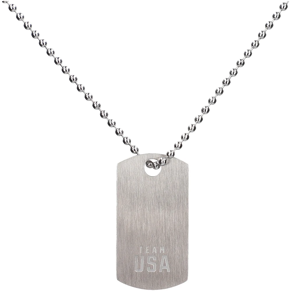WristBend Team USA Dog Tag Necklace