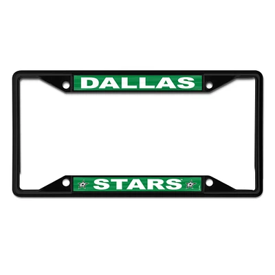 WinCraft Dallas Stars Chrome Colored License Plate Frame