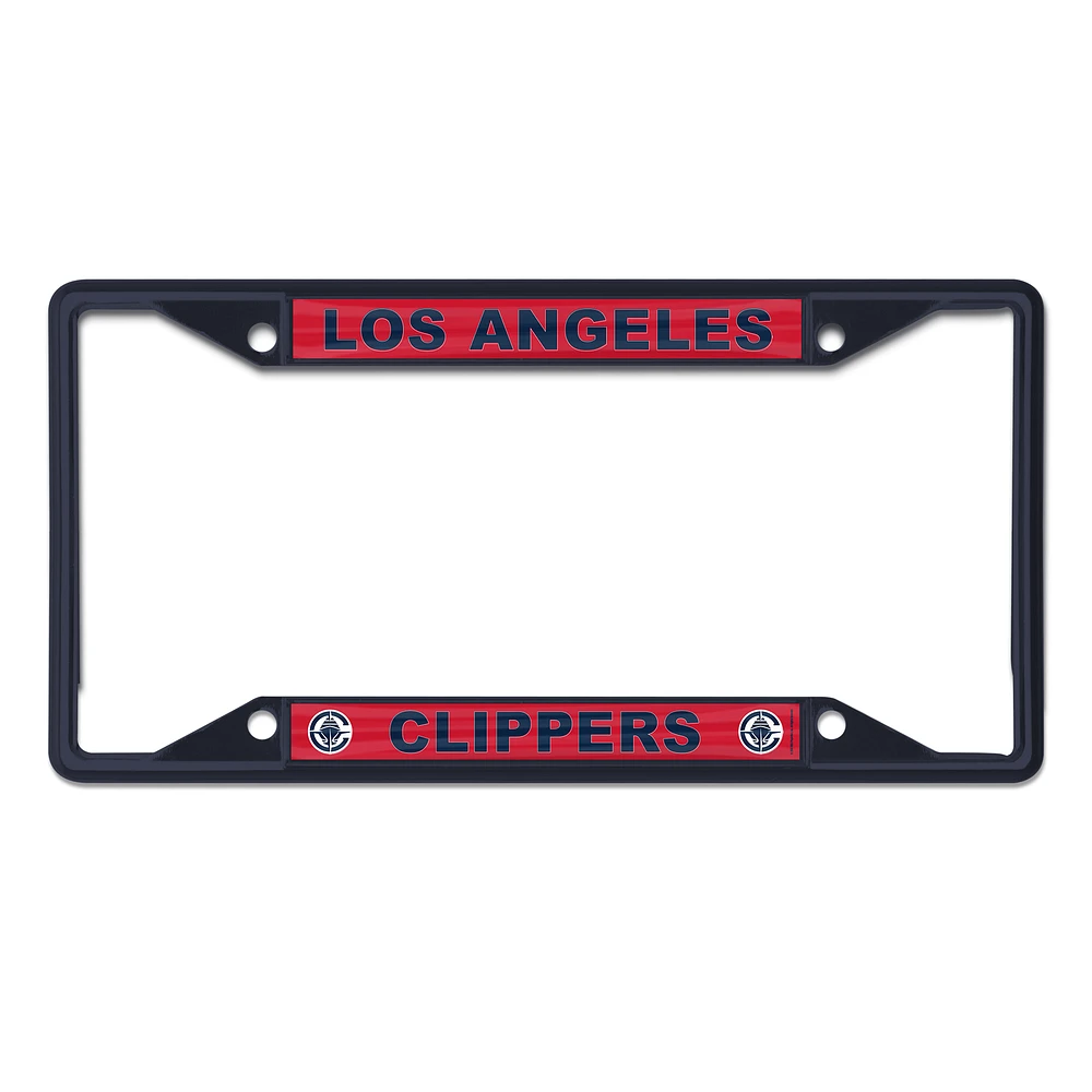 WinCraft LA Clippers Chrome Color License Plate Frame