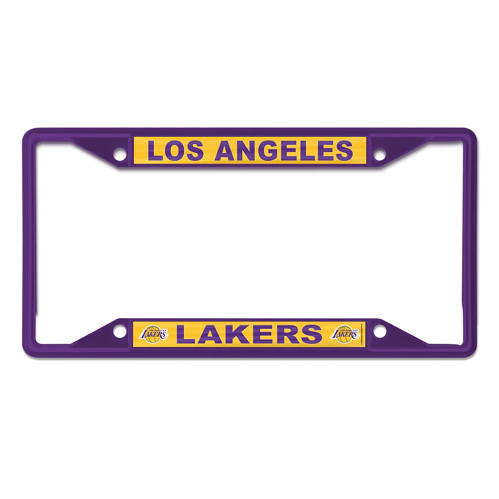 WinCraft Los Angeles Lakers Chrome Color License Plate Frame