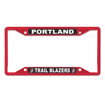 WinCraft Portland Trail Blazers Chrome Color License Plate Frame