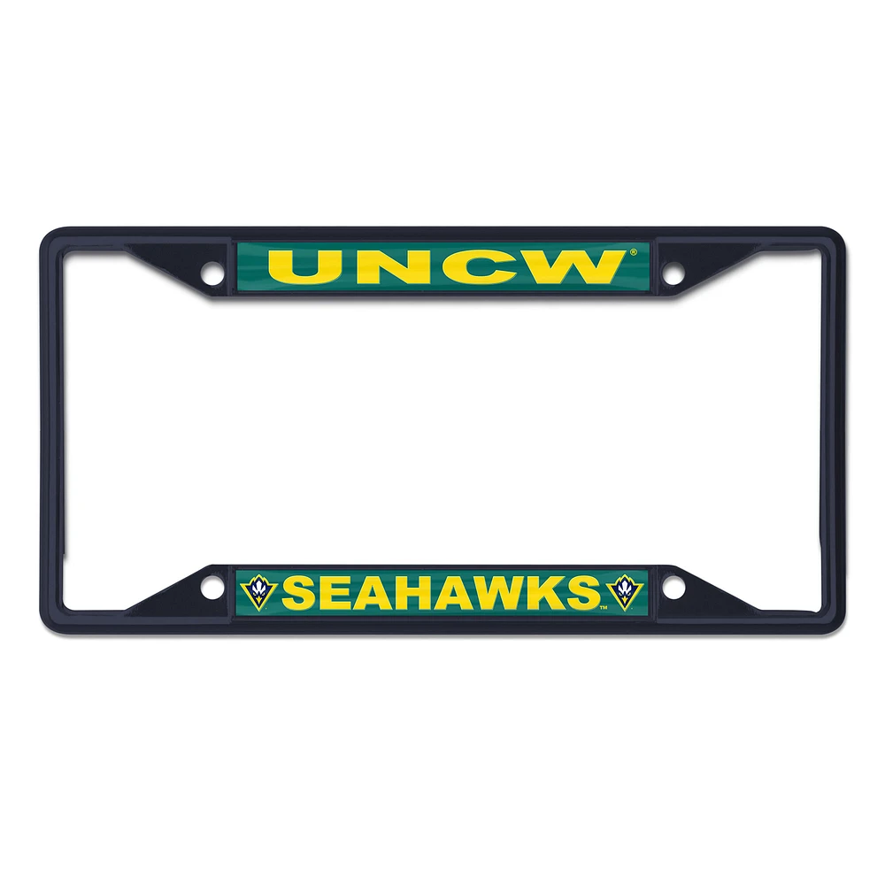 WinCraft UNC Wilmington Seahawks Chrome Color License Plate Frame