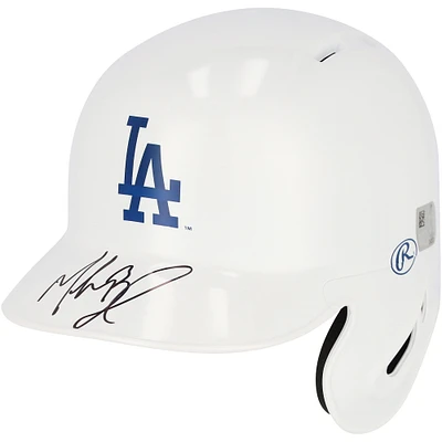 Mookie Betts Los Angeles Dodgers Autographed Rawlings Alternate Chrome Mini Batting Helmet - Fanatics Exclusive