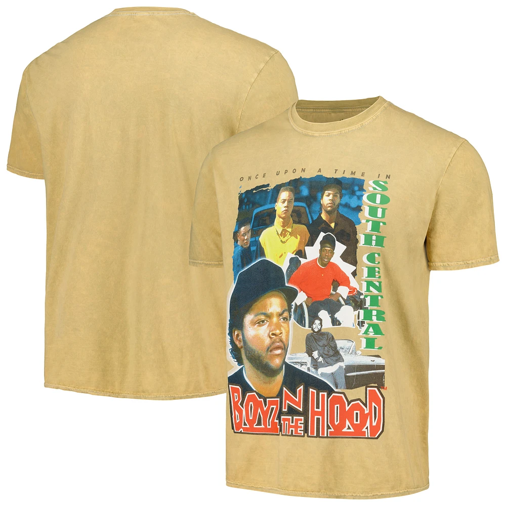 Men's Tan Boyz n the Hood Washed Graphic T-Shirt