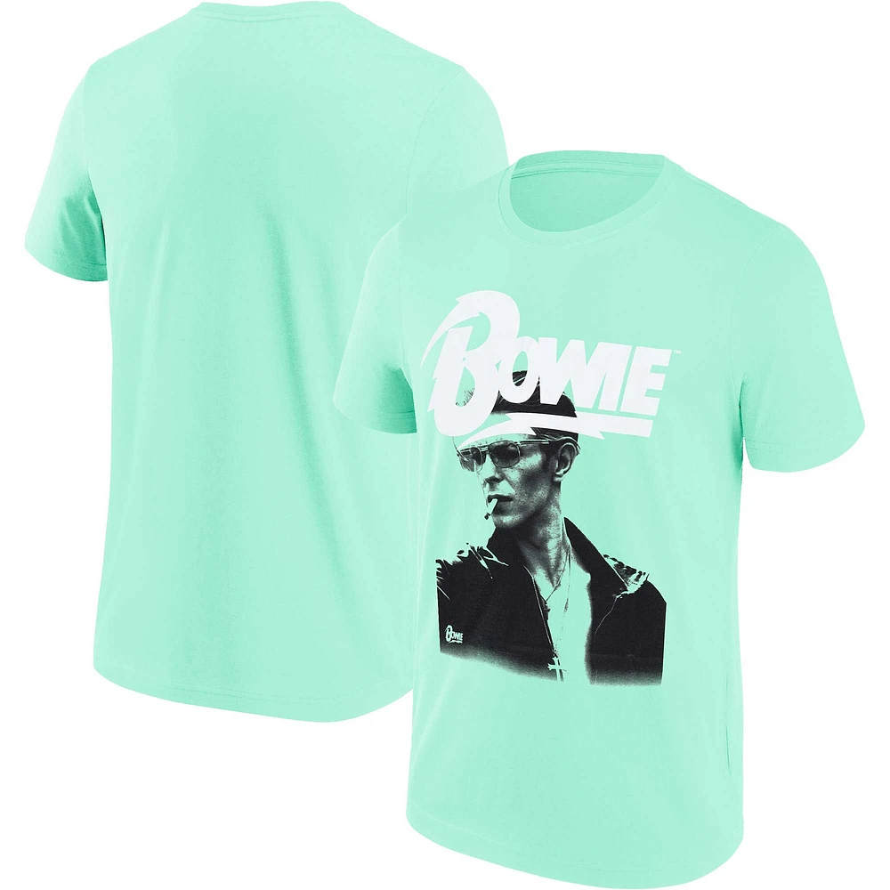 Unisex Mint David Bowie Graphic T-Shirt