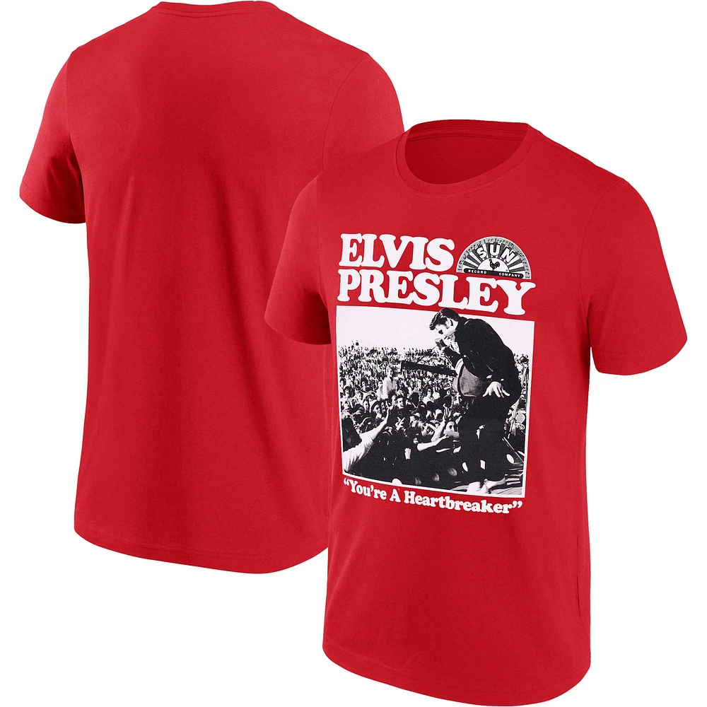 Men's Elvis Presley Red Sun Records T-Shirt