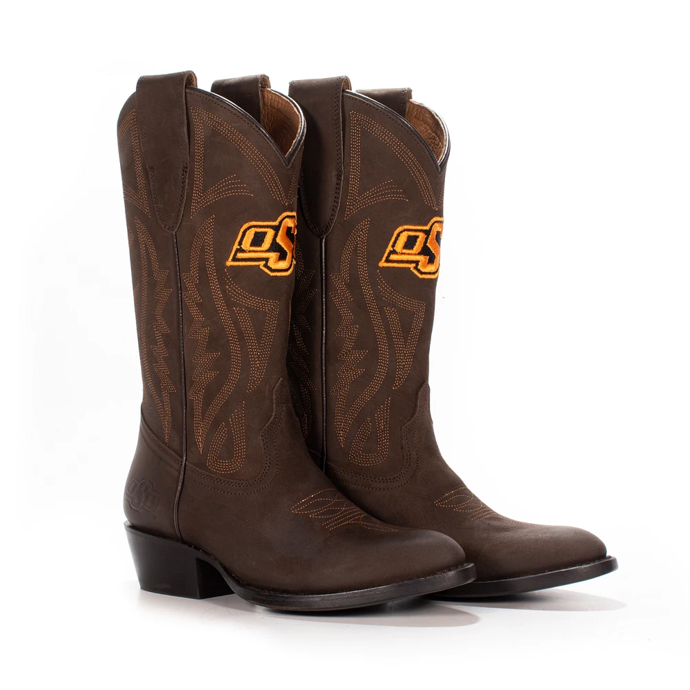 Women's Brown Oklahoma State Cowboys Western Boots