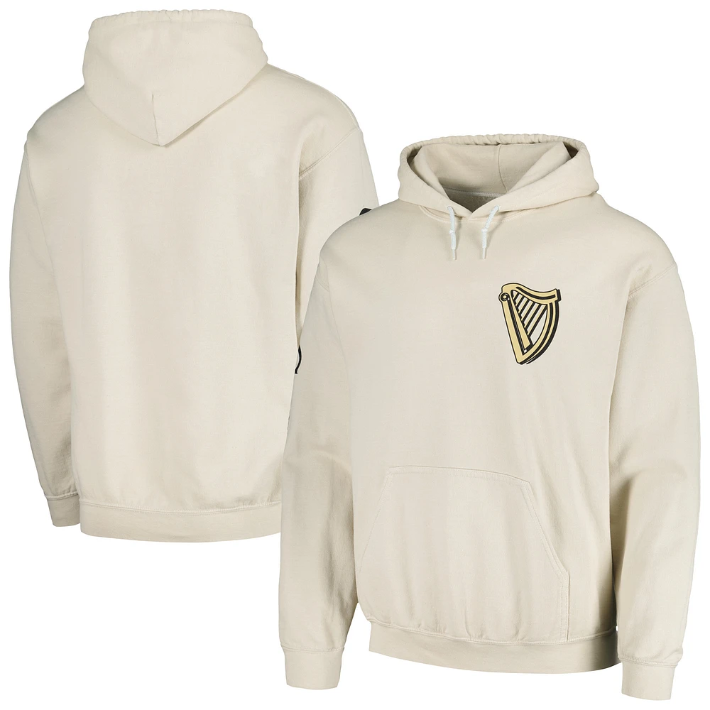 Men's Guinness Tan Graphic Pullover Hoodie
