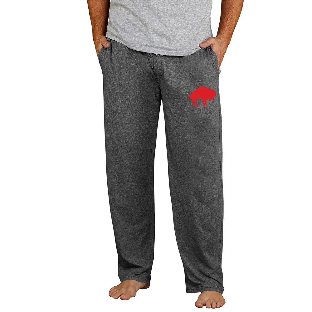 Men's Concepts Sport Charcoal Buffalo Bills Retro Quest Knit Pants