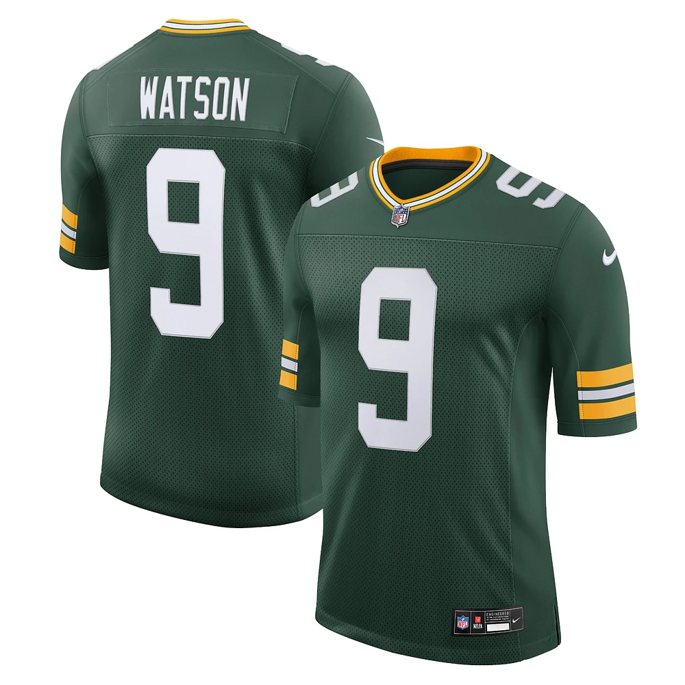 Men's Nike Christian Watson Green Bay Packers Vapor Untouchable Limited Jersey