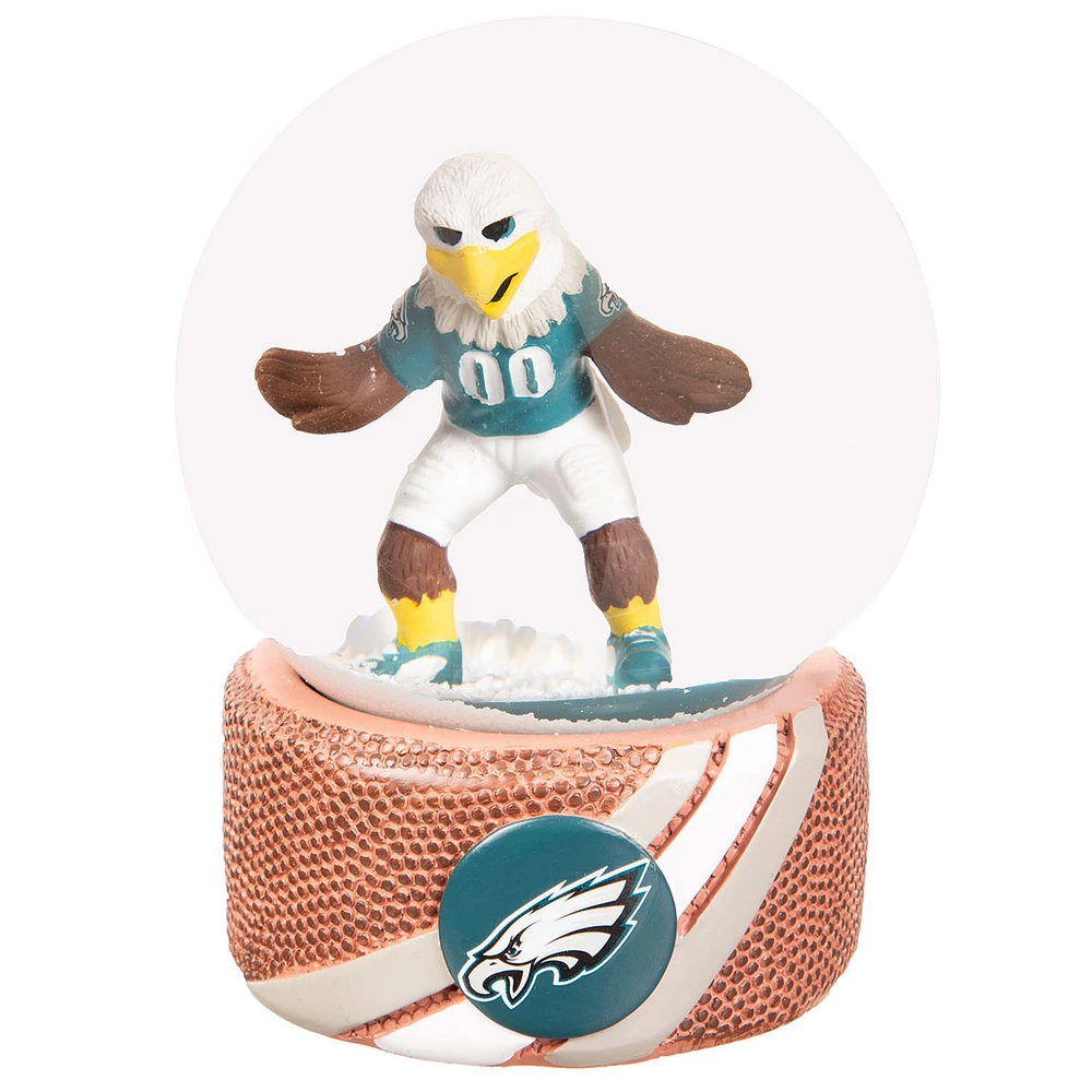 Philadelphia Eagles 100mm Mascot Glass Water Globe
