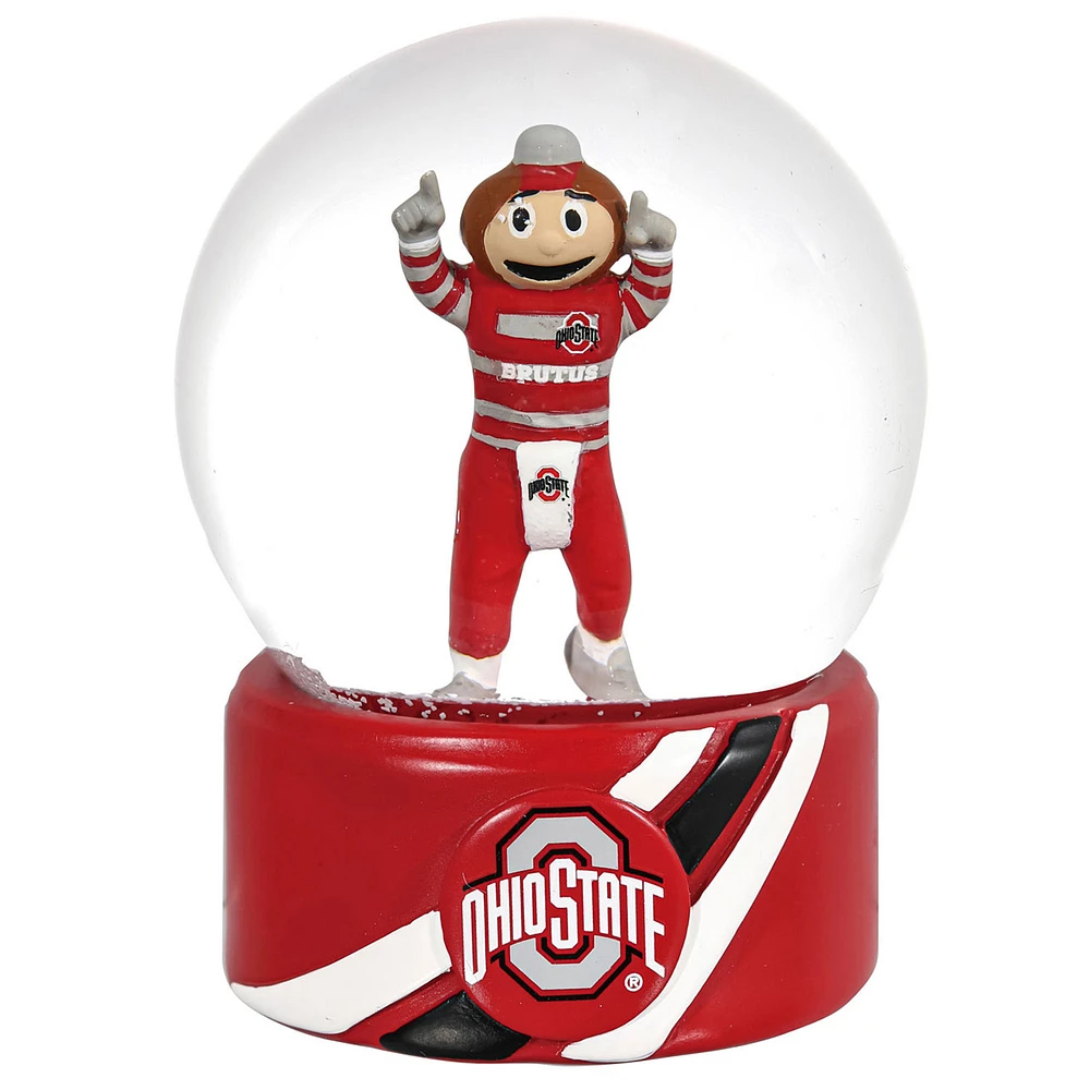 Ohio State Buckeyes 100mm Mascot Glass Water Globe