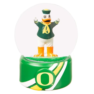 Oregon Ducks 100mm Mascot Glass Water Globe