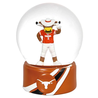 Texas Longhorns 100mm Mascot Glass Water Globe