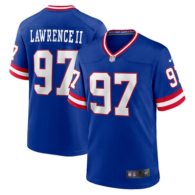 Men's Nike Dexter Lawrence Royal New York Giants Alternate Game Jersey