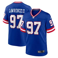 Men's Nike Dexter Lawrence Royal New York Giants Alternate Game Jersey