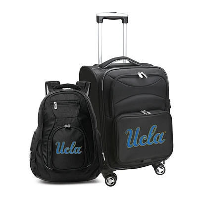 MOJO Black UCLA Bruins Softside Carry-On & Backpack Set