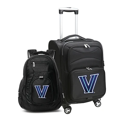 MOJO Black Villanova Wildcats Softside Carry-On & Backpack Set