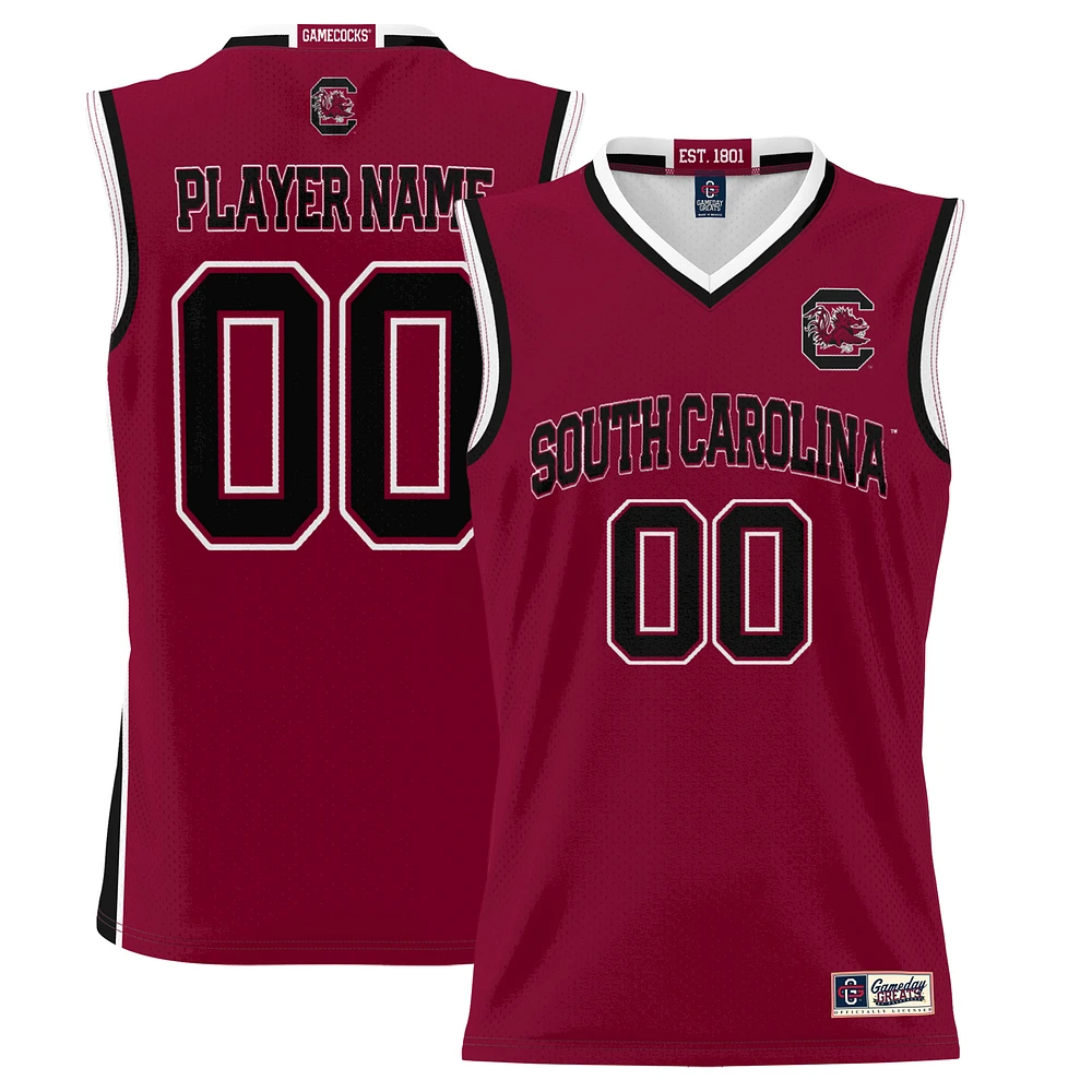 Unisex GameDay Greats Garnet South Carolina Gamecocks Lightweight NIL Pick-A-Player Women's Basketball Jersey