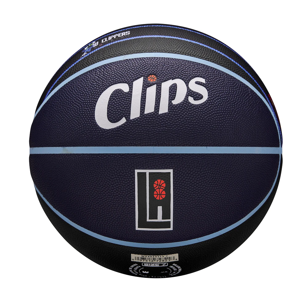 Wilson LA Clippers 2023/24 City Edition Collector's Basketball