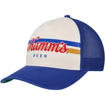 Men's American Needle Cream/Royal Hamms Sinclair Snapback Hat