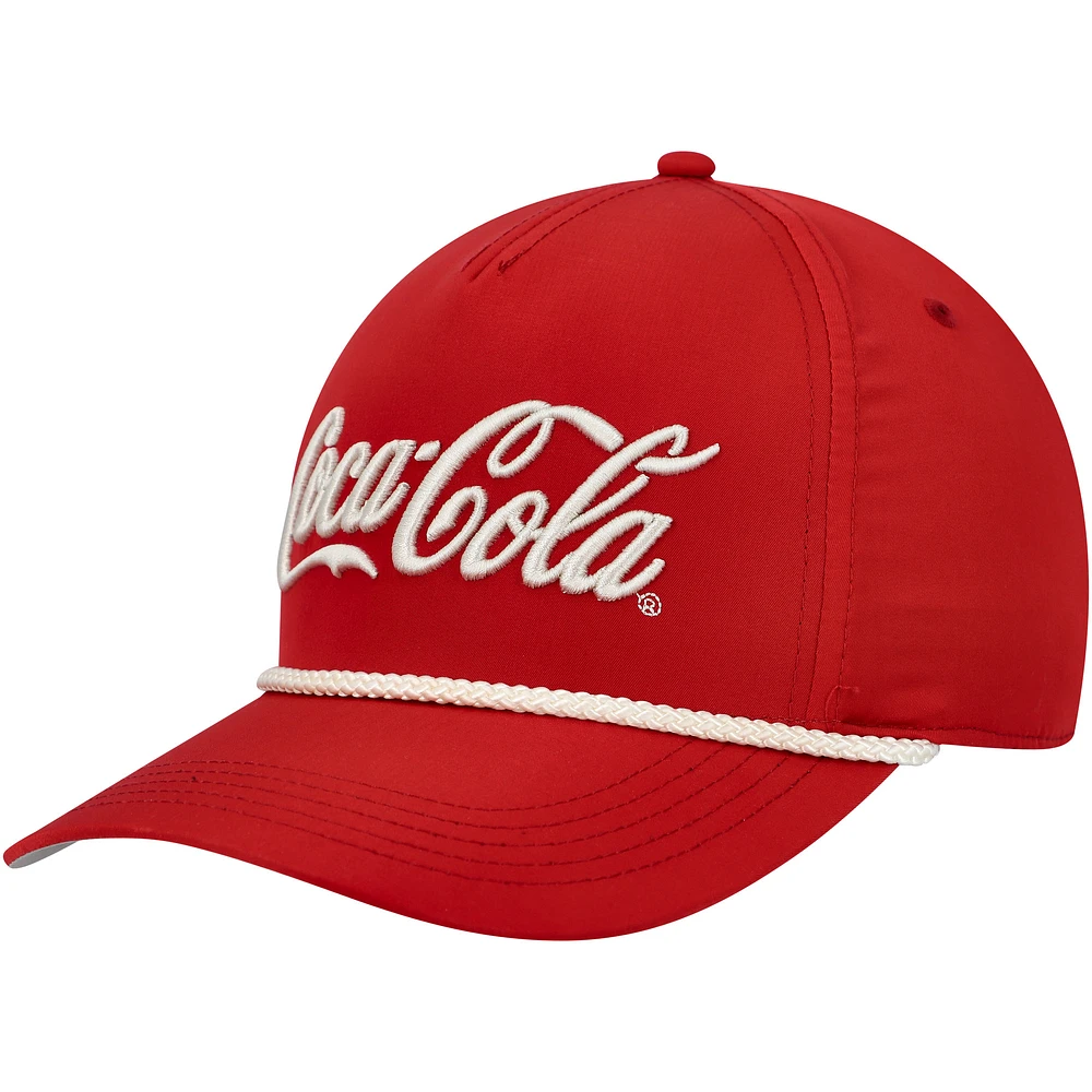 Men's American Needle Red Coca-Cola Traveler Snapback Hat