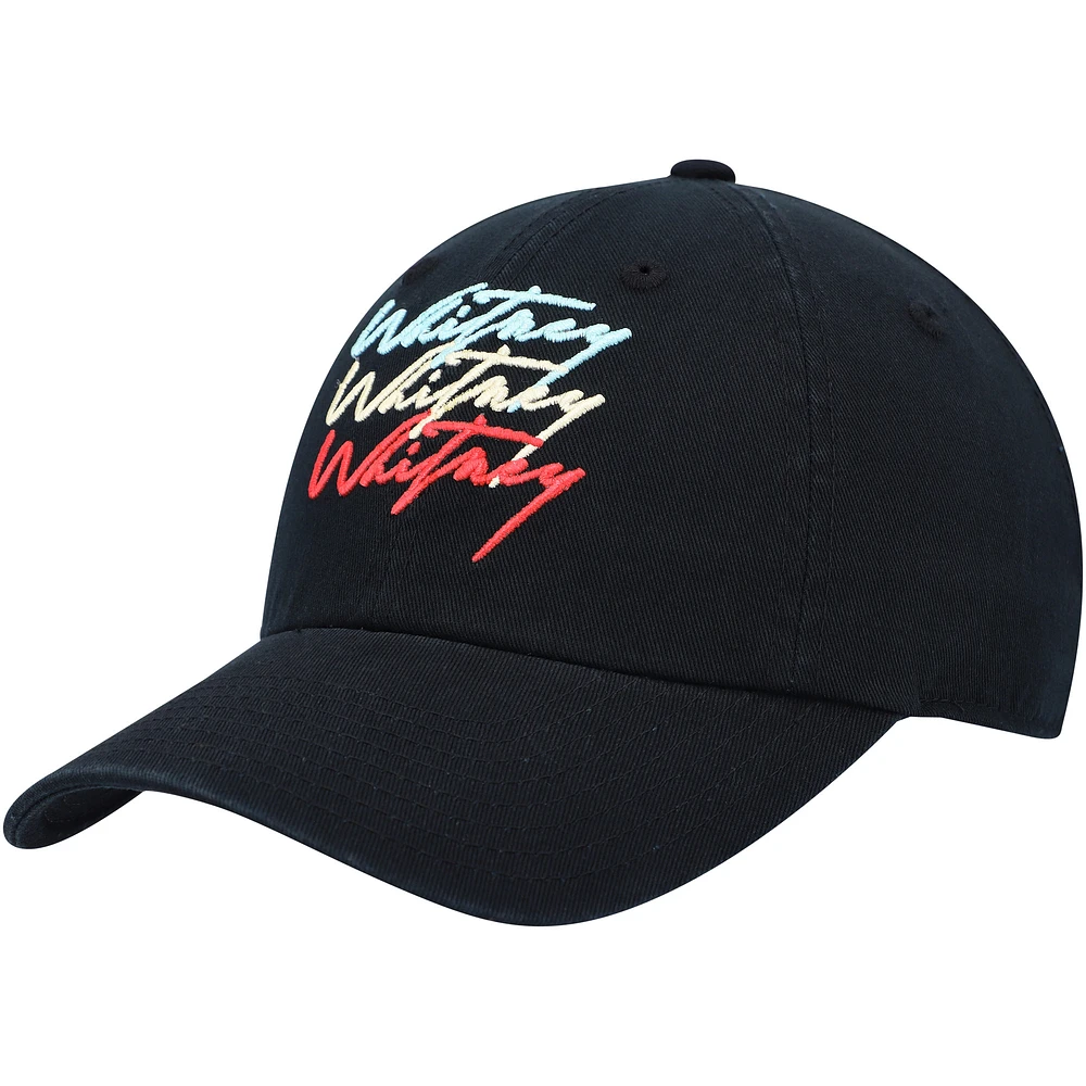 Men's American Needle Black Whitney Houston Ballpark Adjustable Hat