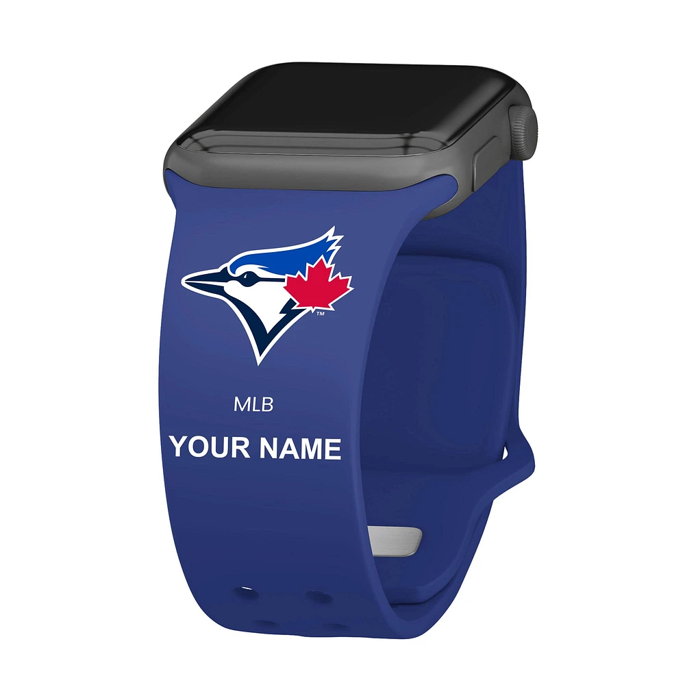 Royal Toronto Blue Jays Personalized Silicone Apple Watch Band