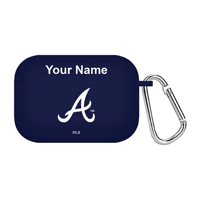 Atlanta Braves Personalized Silicone AirPods Pro Case Cover
