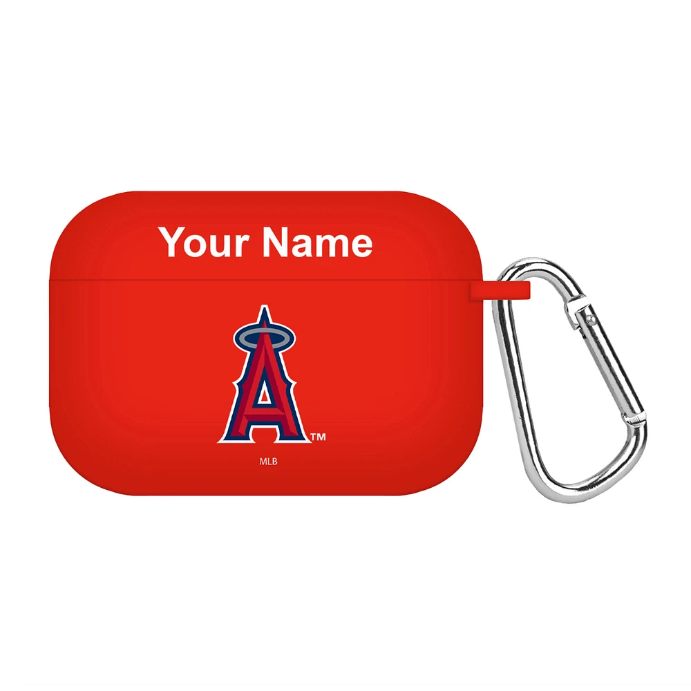 Los Angeles Angels Personalized Silicone AirPods Pro Case Cover