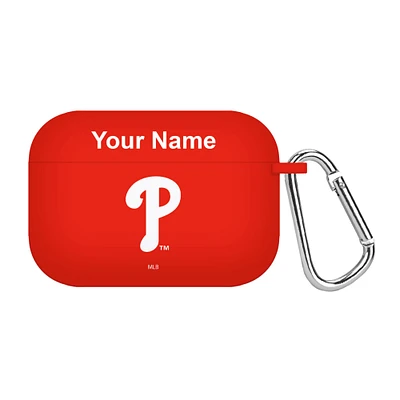 Philadelphia Phillies Personalized Silicone AirPods Pro Case Cover
