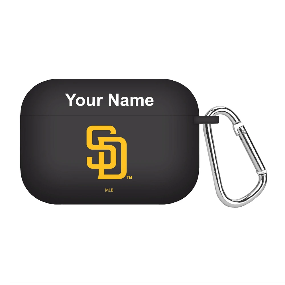 San Diego Padres Personalized Silicone AirPods Pro Case Cover
