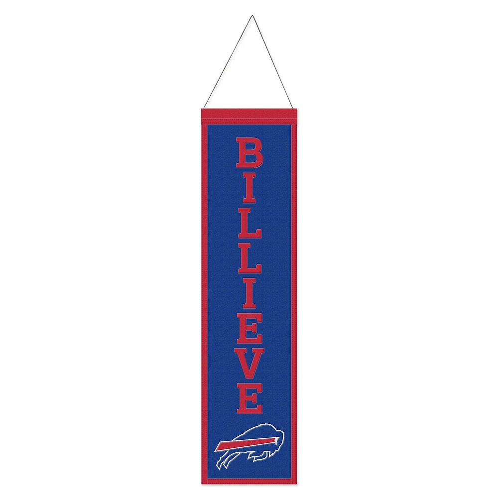 WinCraft Buffalo Bills 8" x 32" Slogan Wool Banner