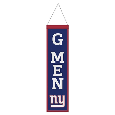 WinCraft New York Giants 8" x 32" Slogan Wool Banner